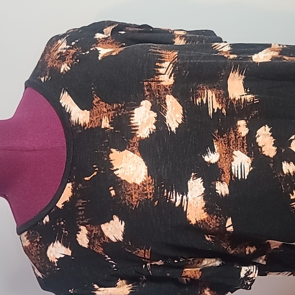 Black, brown, & tan LLR Olive Tee